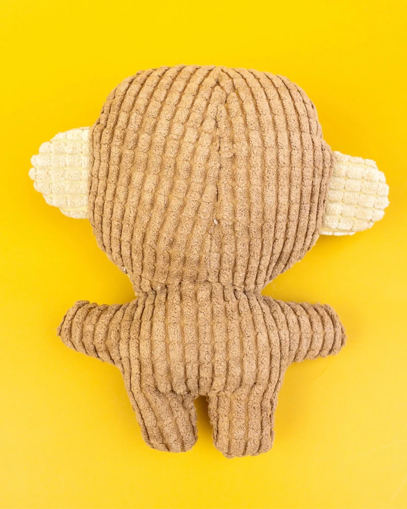 Small Squeaky Corn Fleece Plush Dog Toy - Image 14