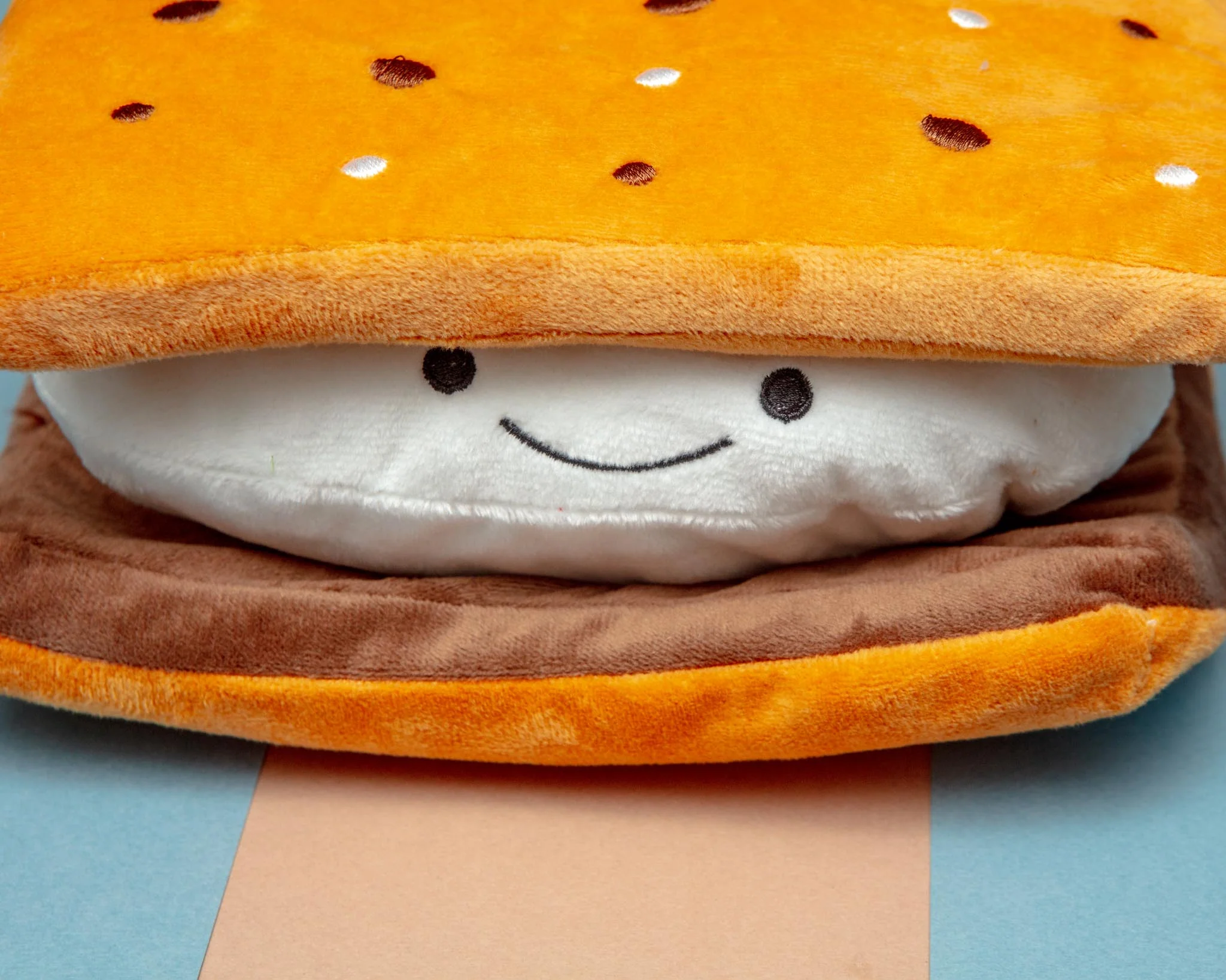 S'mores Squeaky & Crinkle Plush Dog Toy - Image 3