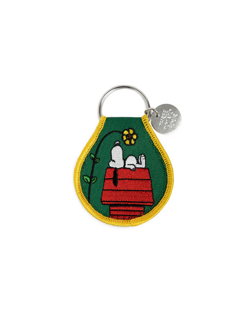 Snoopy Keychain in Doghouse Flower or Red Heart - Image 4