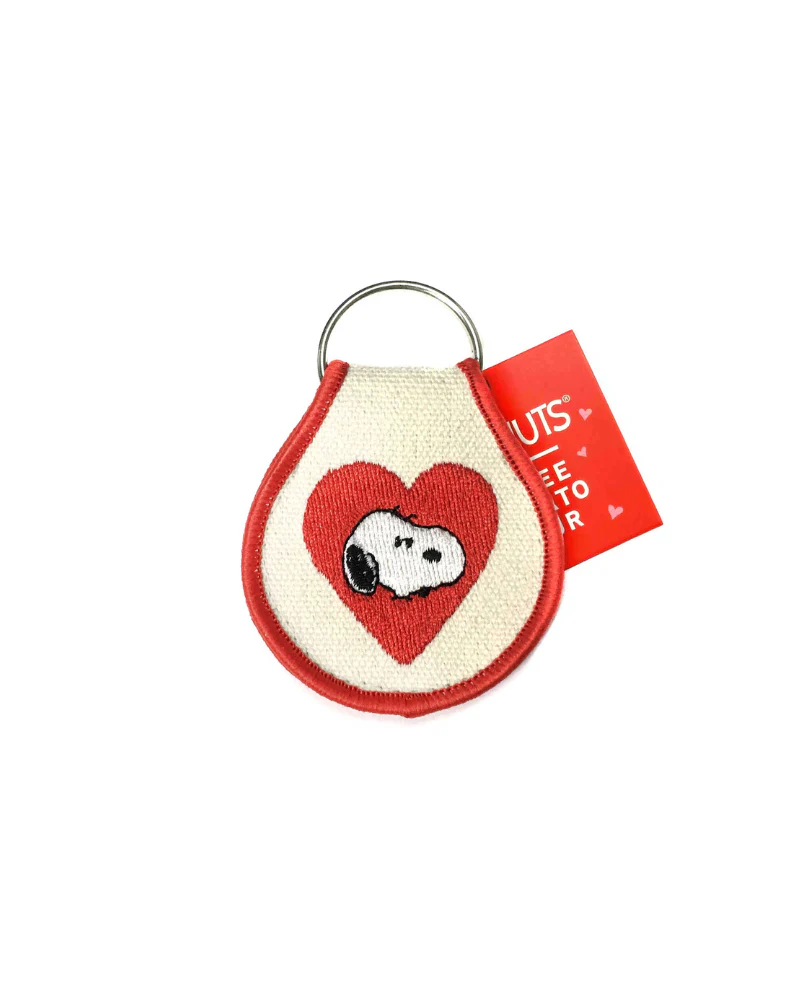 Snoopy Keychain in Doghouse Flower or Red Heart - Image 7
