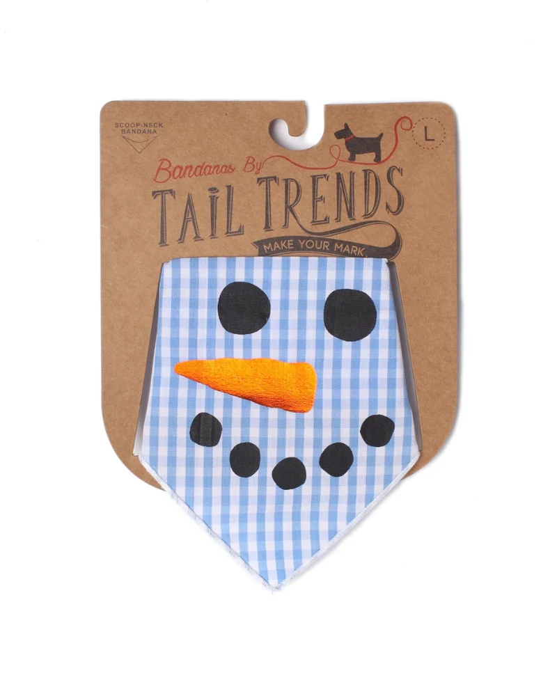 Snowman Dog Bandana - Image 7