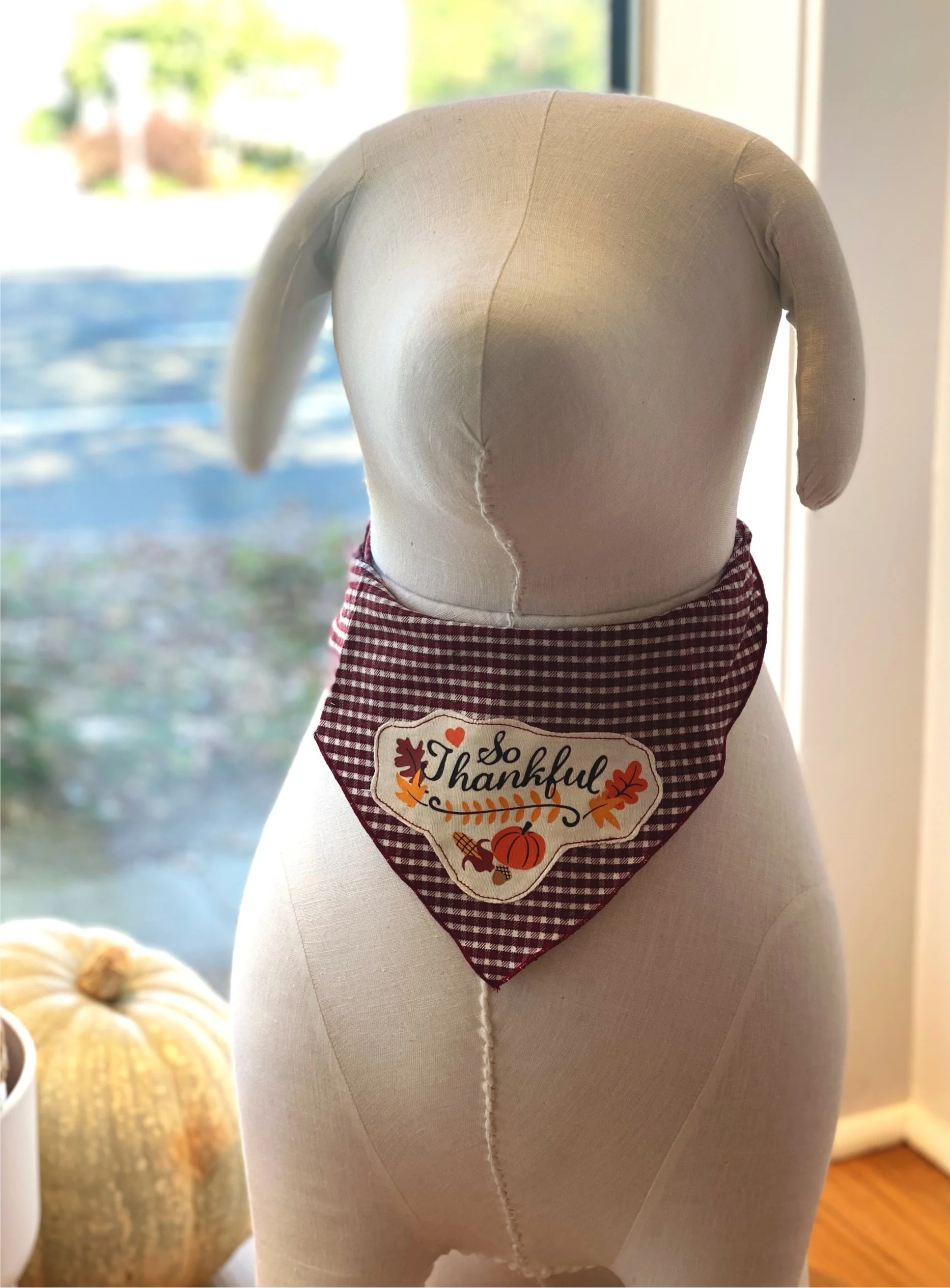 So Thankful Thanksgiving Dog Bandana - Image 2