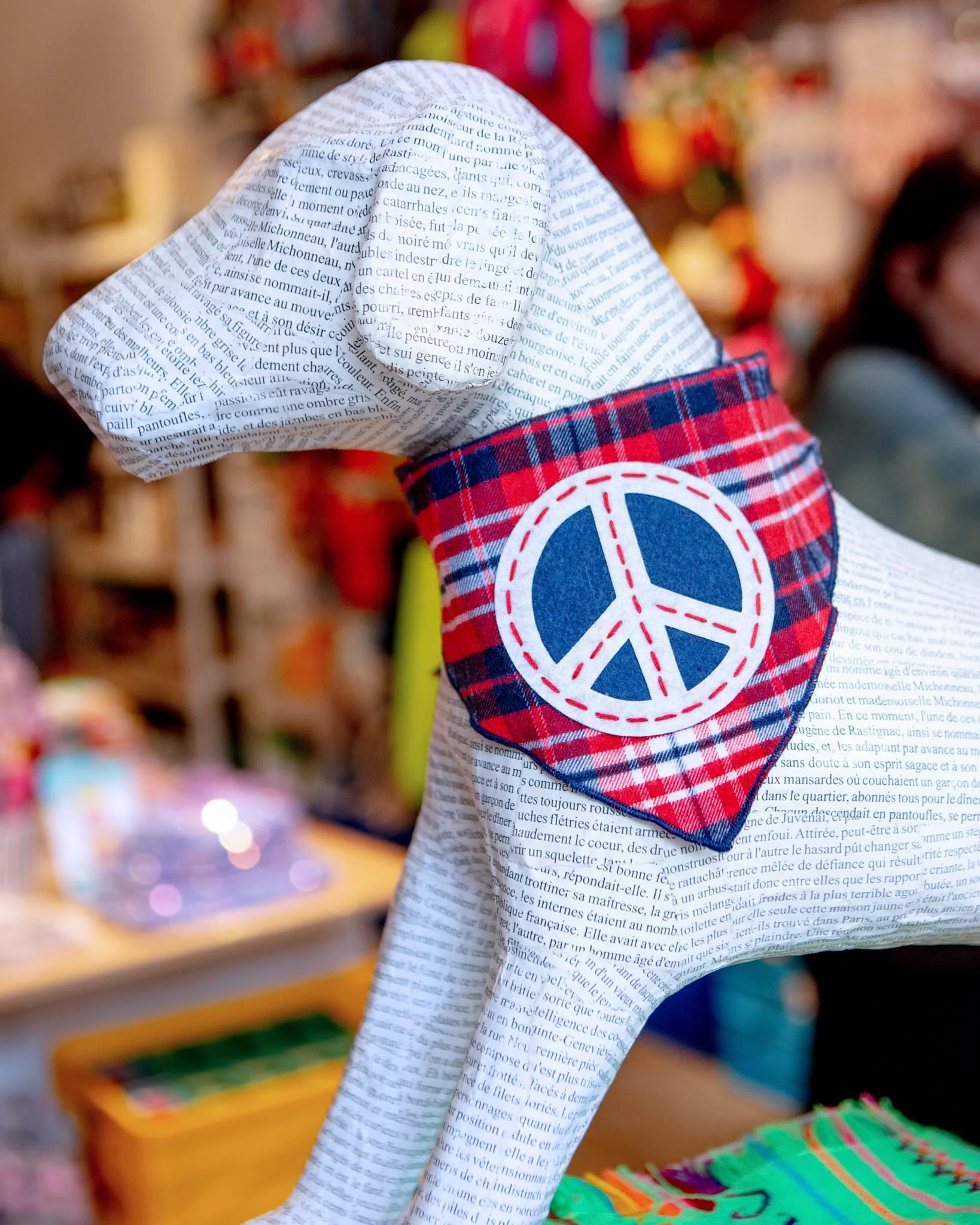 Peace Pupper Dog Bandana (SIDEWALK SALE)