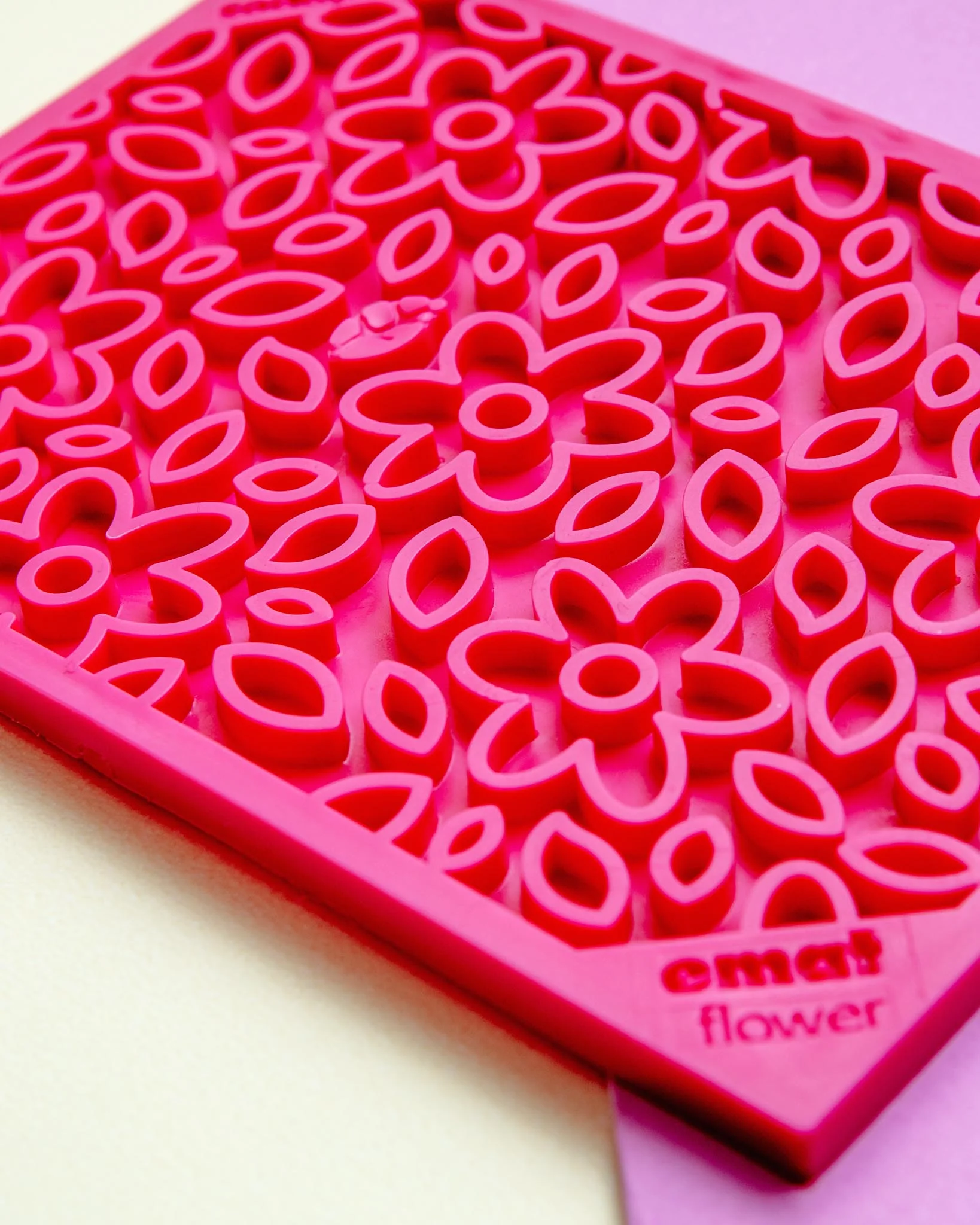 Flower Power Dog Lick Mat (Made in the USA) - Image 2