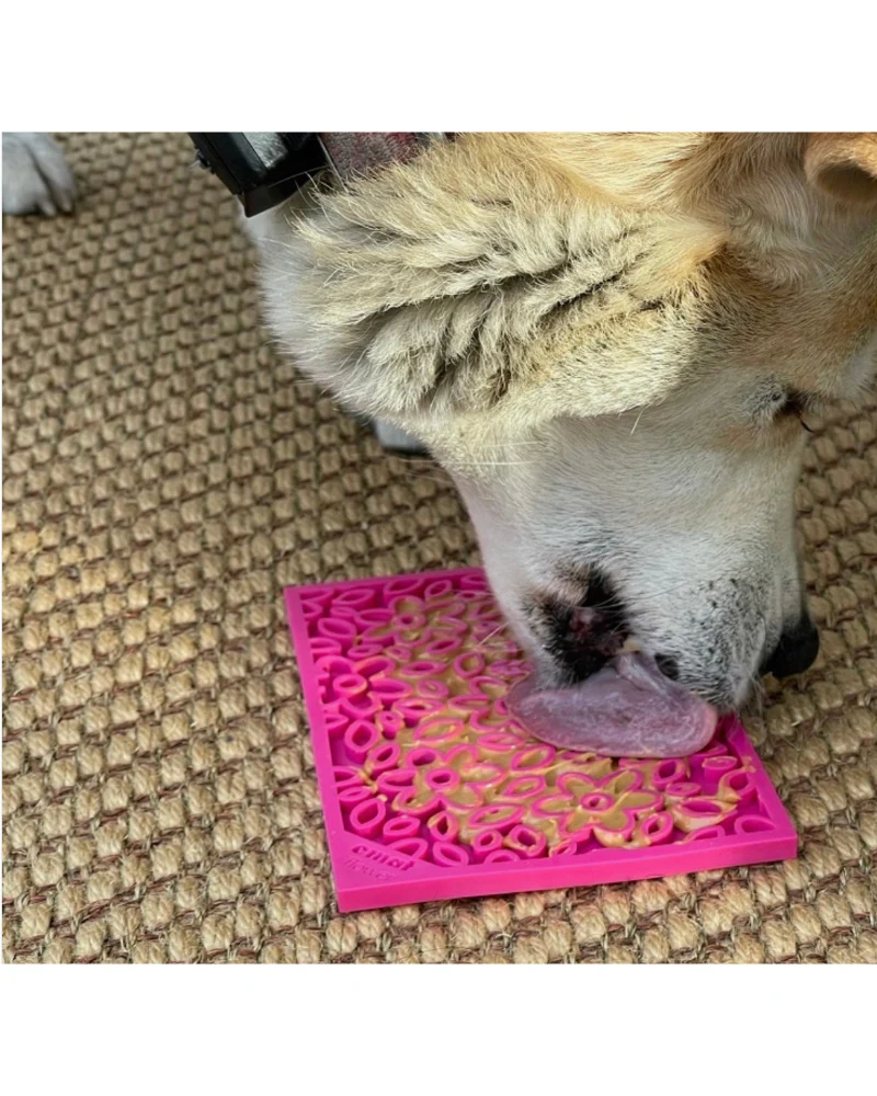Flower Power Dog Lick Mat (Made in the USA) - Image 7
