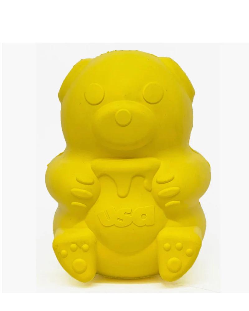 Honey Bear Tuff Chew & Treat Dispensing Dog Toy (Made in the USA) - Image 3