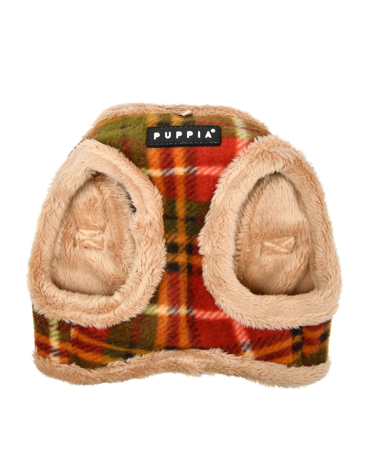 Soft Fleece Step-In Dog Harness In Plaid (FINAL SALE) - Image 4