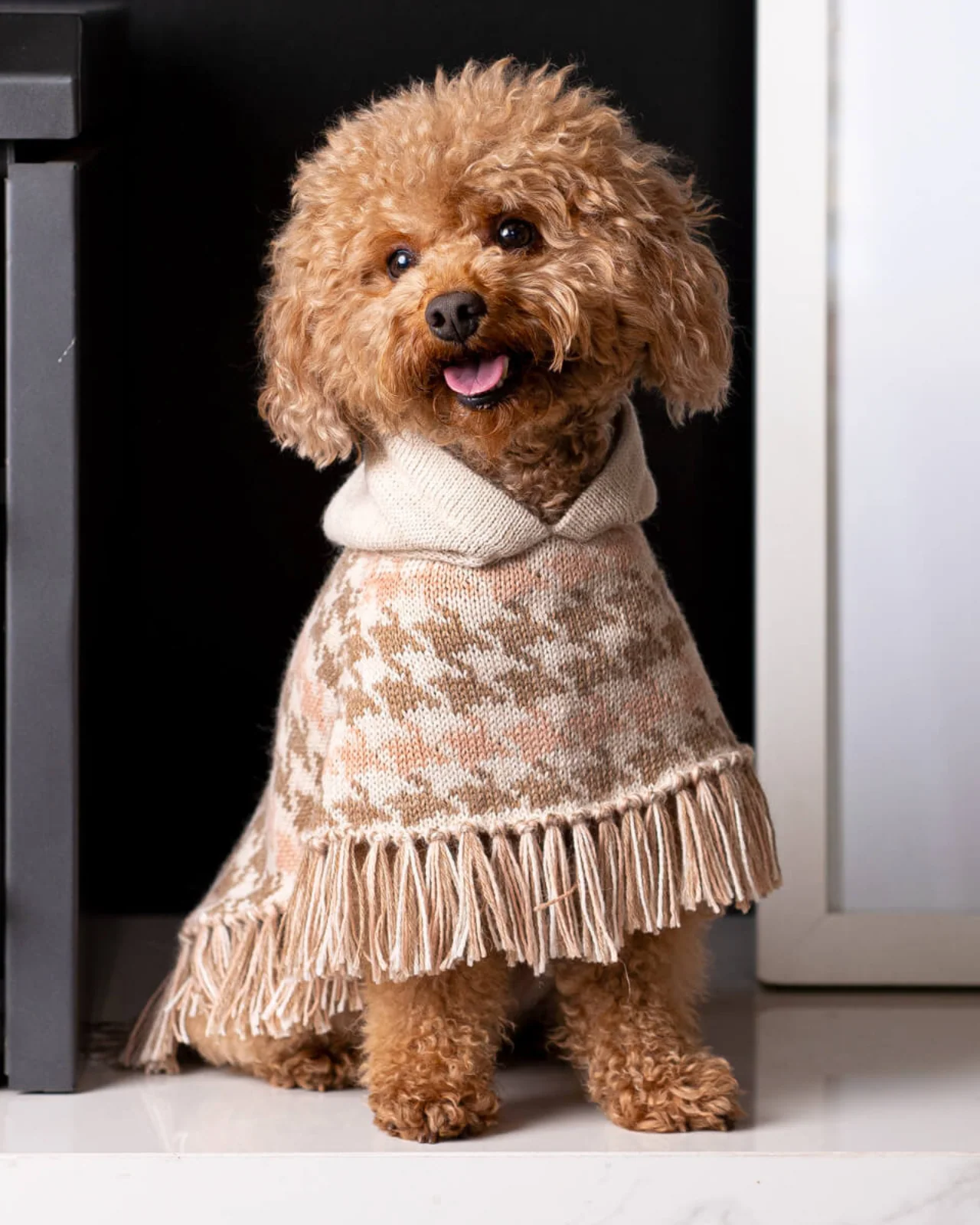 Soft Houndstone Alpaca Dog Poncho