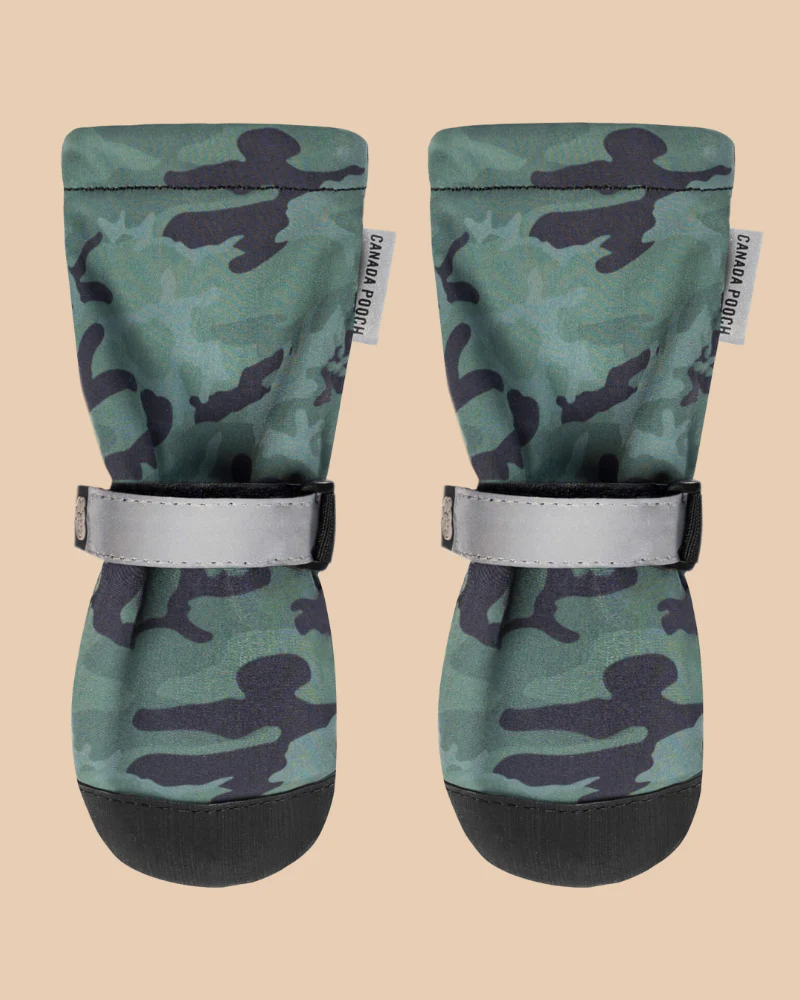 Soft Shield Dogs Boots in Camo