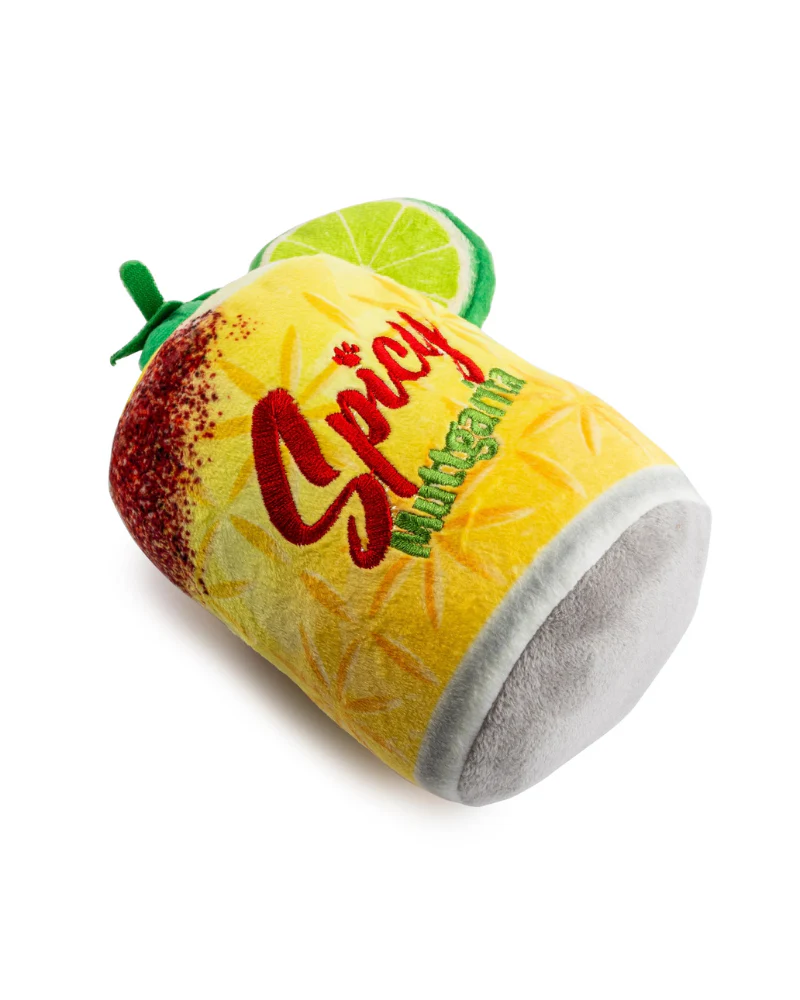 Spicy Muttgarita Squeaky Plush Dog Toy - Image 3