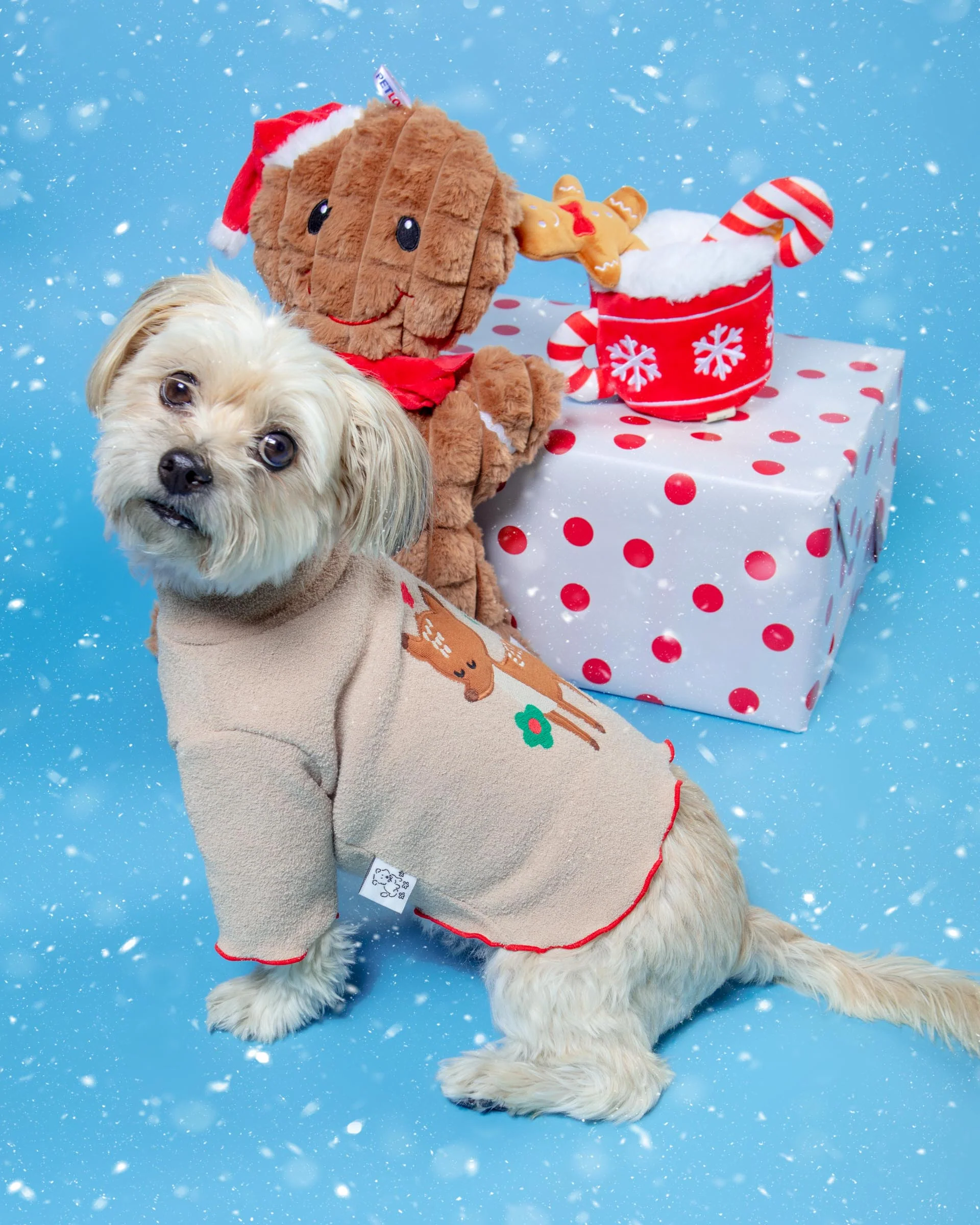Spotted Deer Fluffy Dog Shirt (FINAL SALE)