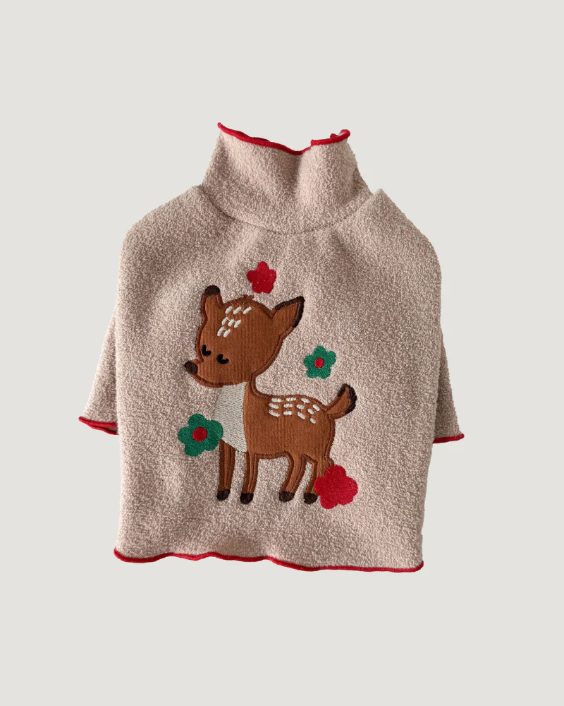 Spotted Deer Fluffy Dog Shirt (FINAL SALE) - Image 2