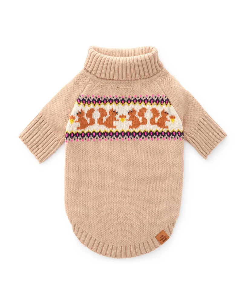 Squirrel Knit Dog Sweater (FINAL SALE) - Image 4