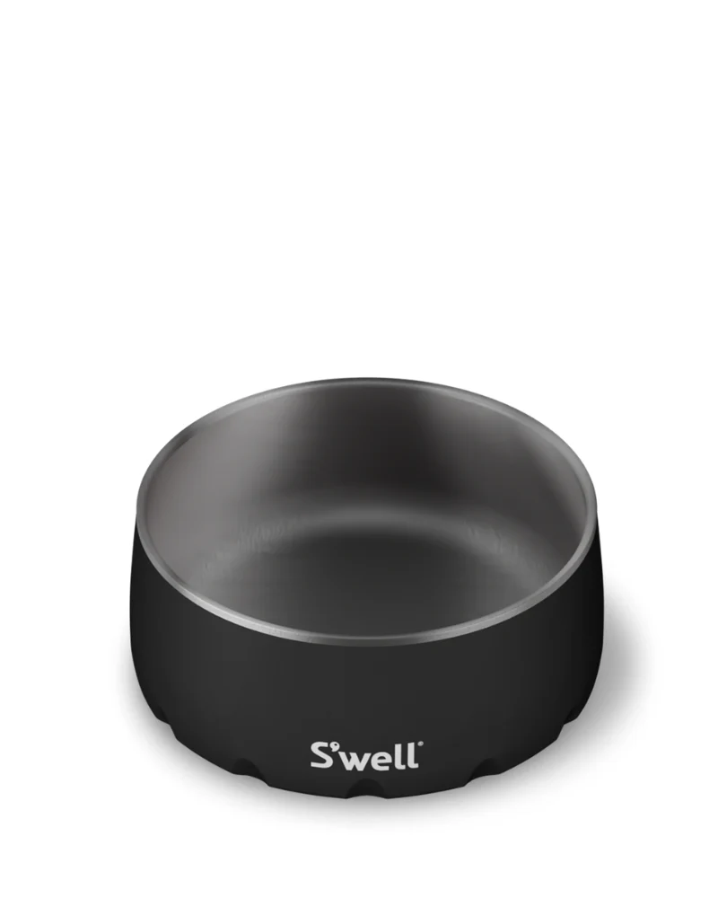 Stainless Steel Dog Bowl in Onyx - Image 3