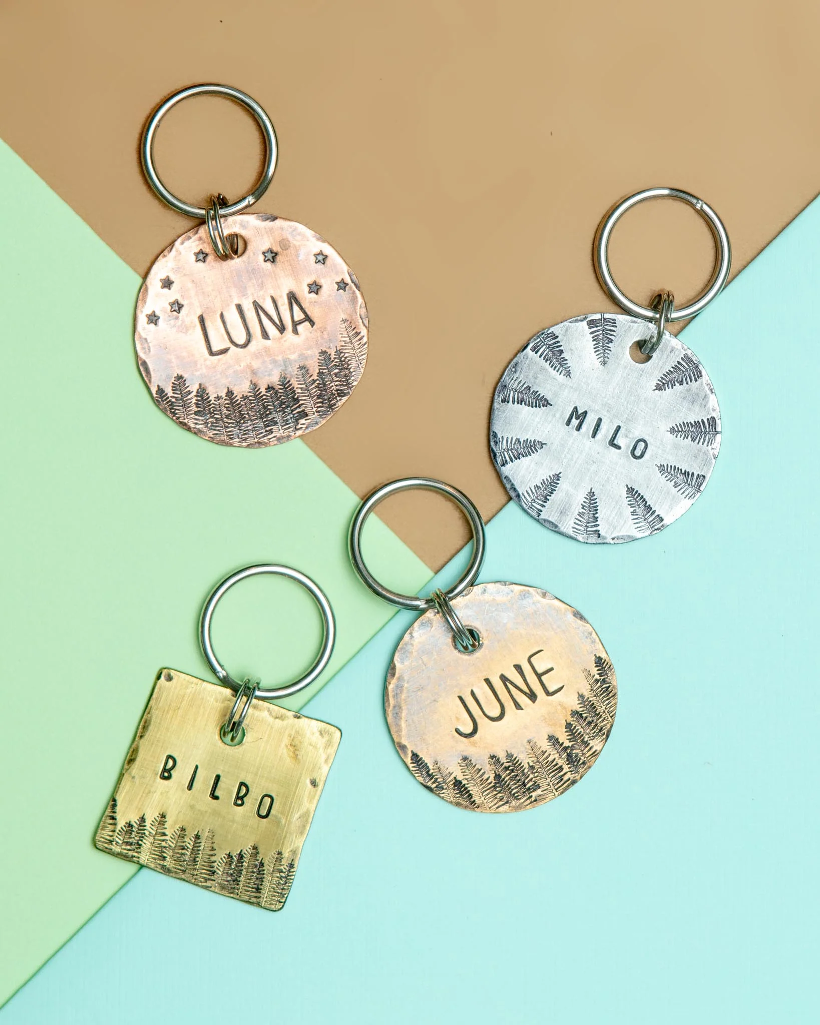 Starry Forest Custom Dog ID Tag (Custom/Drop-Ship) (Made in the USA) - Image 6
