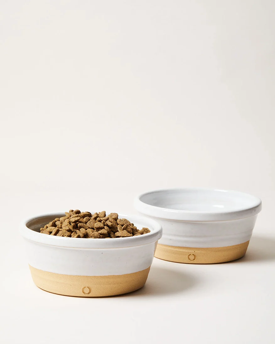 Stoneware Farm Dog Bowl (Made in the USA) - Image 2
