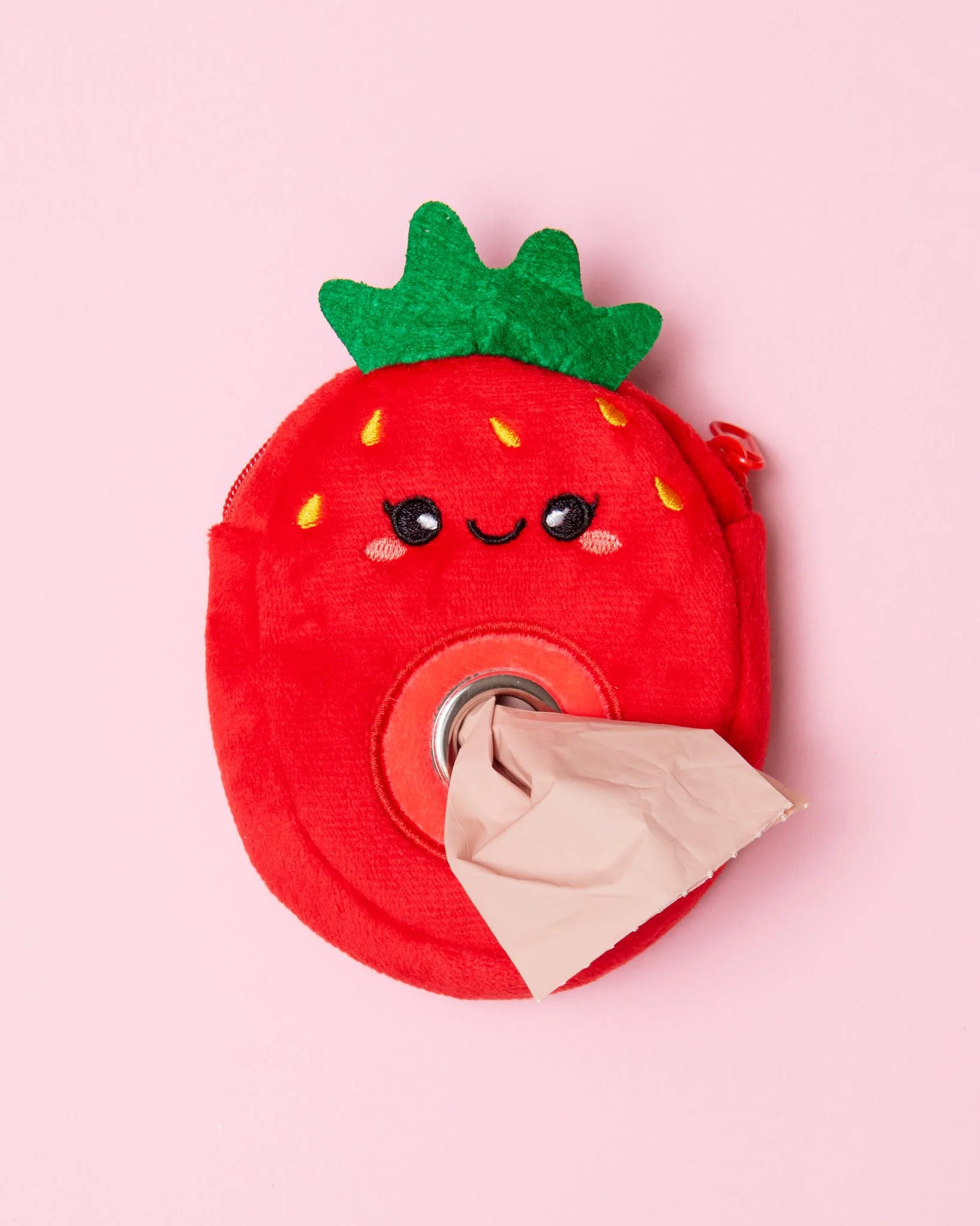 Strawberry Poo Pooch Pouch Dispenser