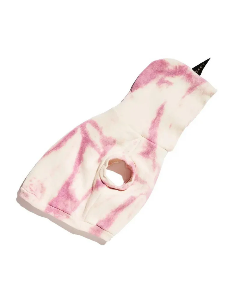 Studio Splatter Dog Sweatshirt in Blush (CLEARANCE) - Image 5