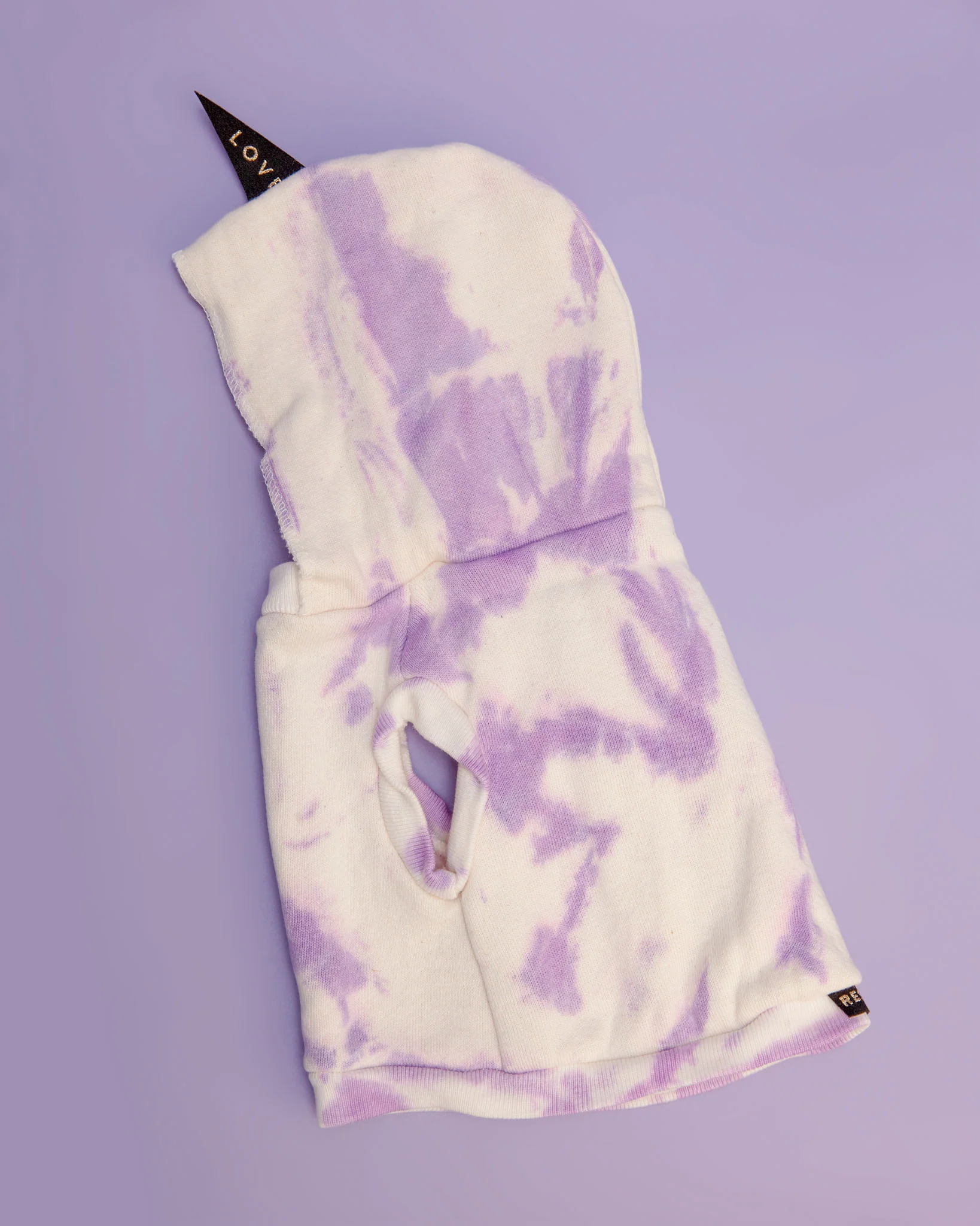 Studio Splatter Dog Sweatshirt in Wisteria (FINAL SALE)
