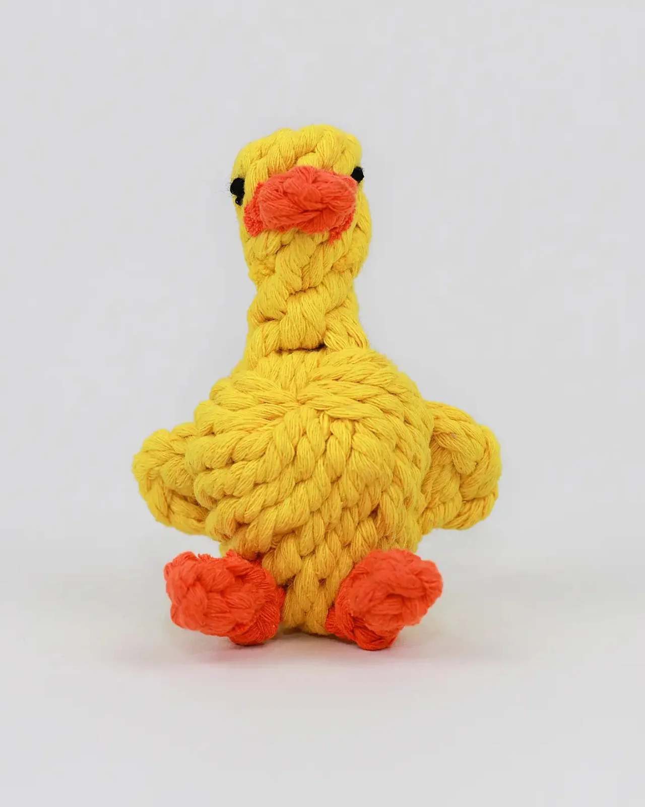 Sunny Yellow Duck Dog Rope Toy - Image 2