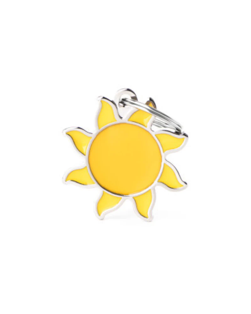 Sunshine Dog Custom Pet ID Tag