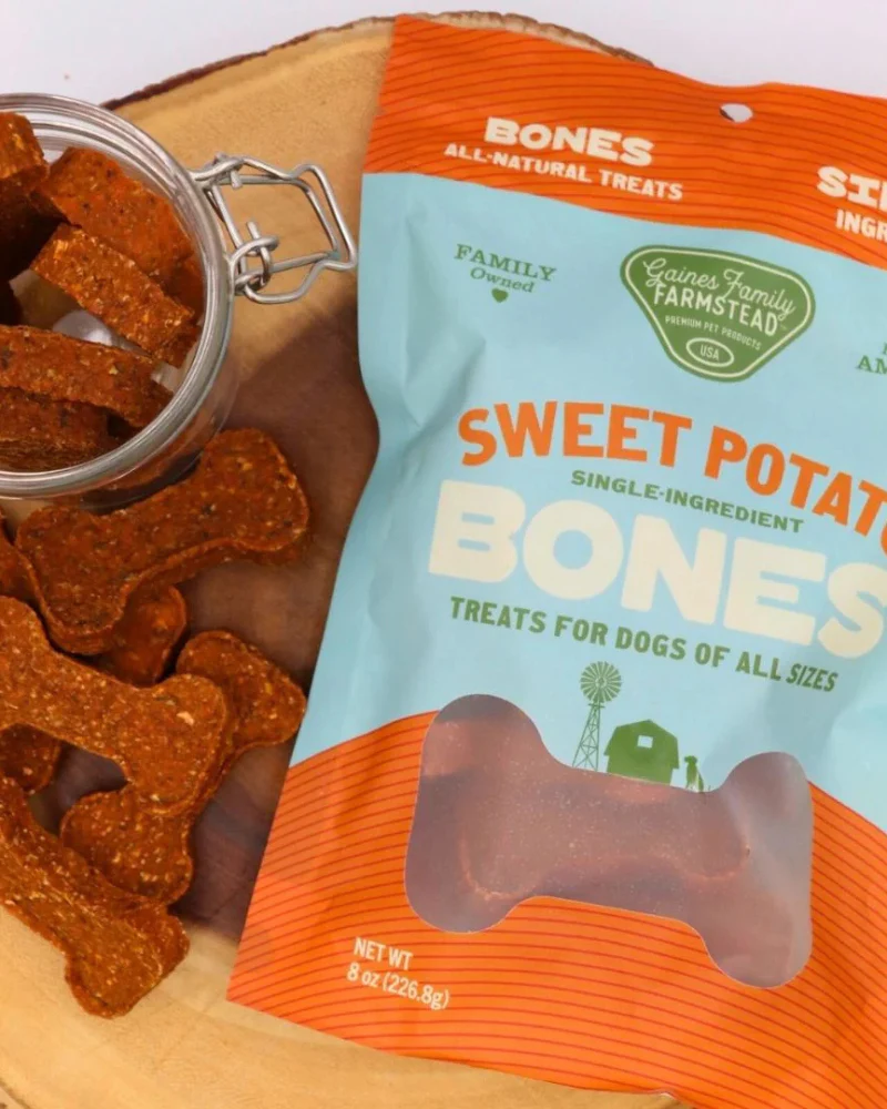 Sweet Potato Bone Treats for Dogs (Made in the USA) - Image 5