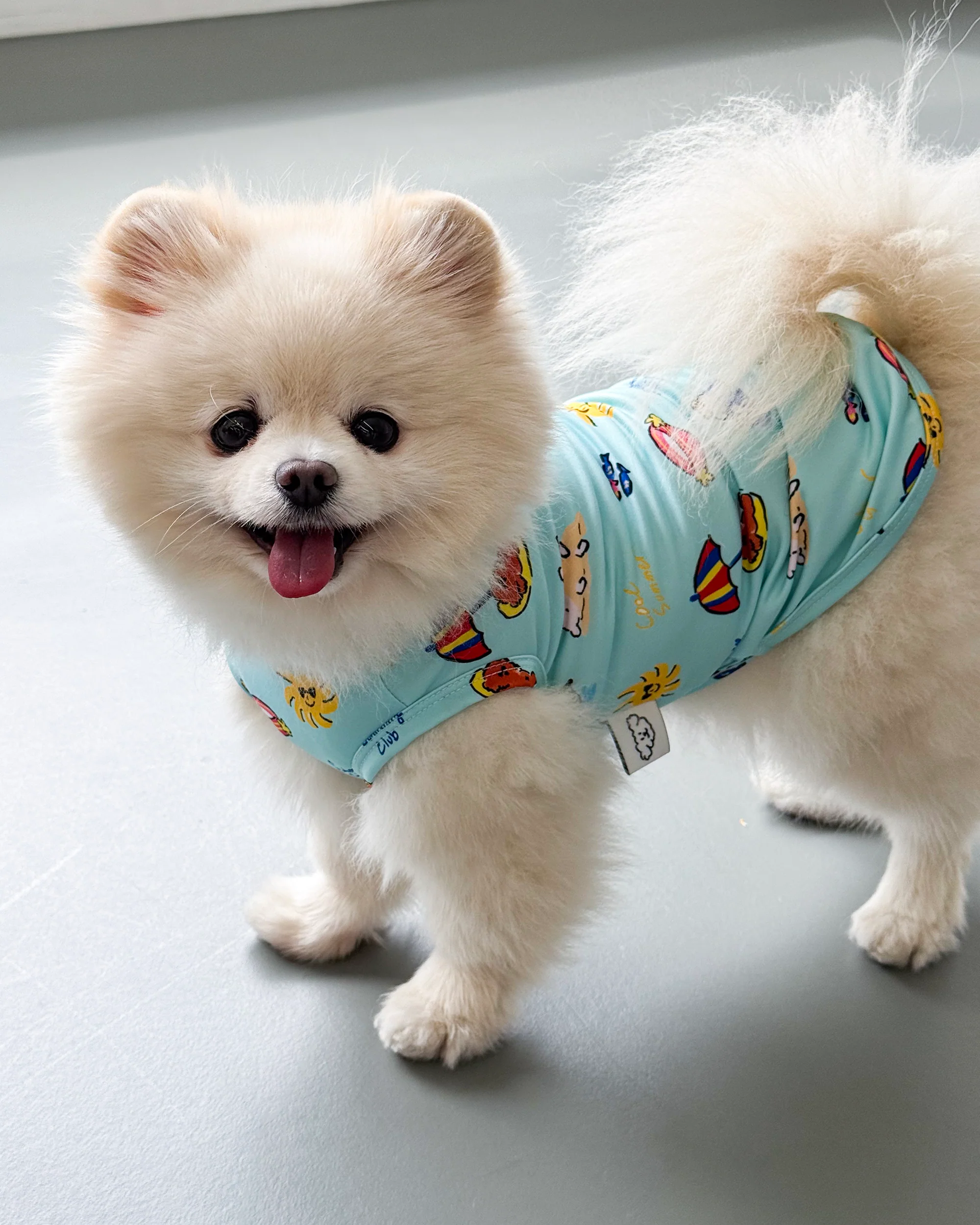 Swimming Club Dog Cooling Tee (FINAL SALE)