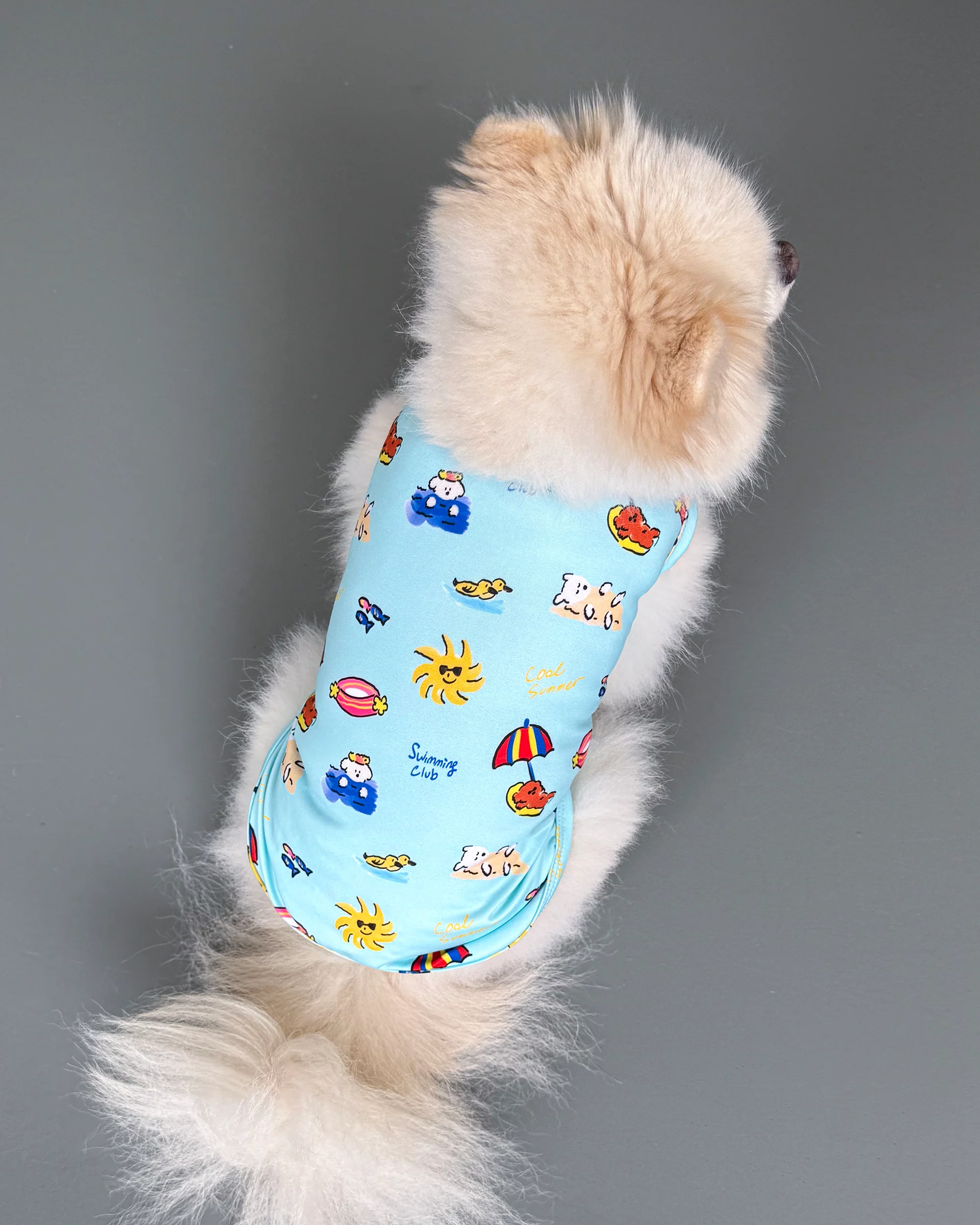 Swimming Club Dog Cooling Tee (FINAL SALE) - Image 4