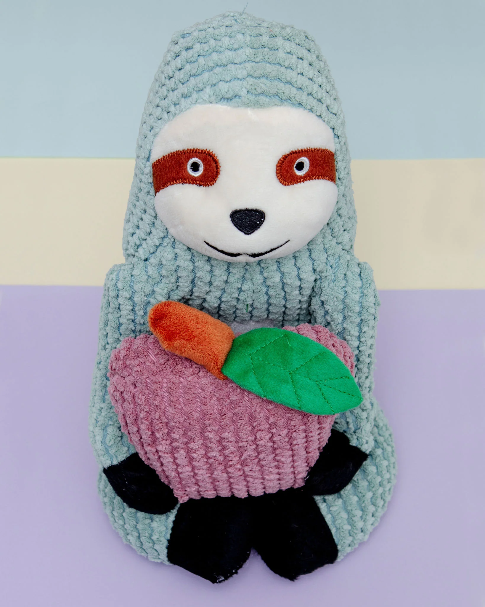 Sydney the Sloth Crunchy Plush Dog Toy