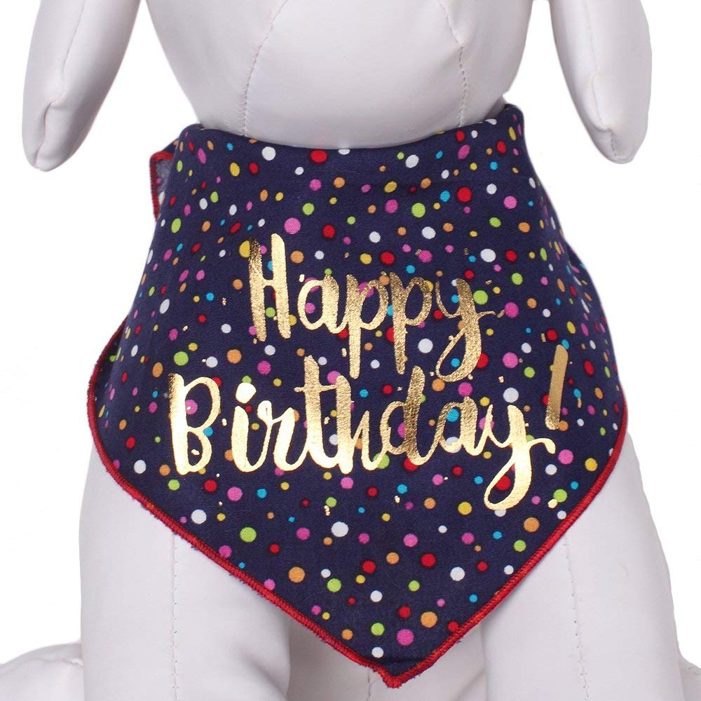 Happy Birthday Dog Bandana - Image 2