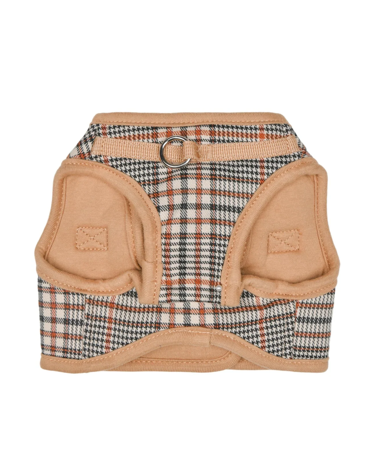 Tan Tartan Plaid Step-in Dog Harness - Image 7