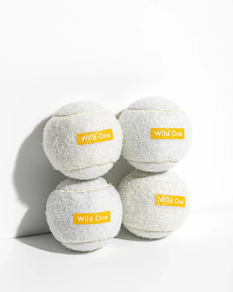Tennis Balls in White (4-Pack) - Image 2