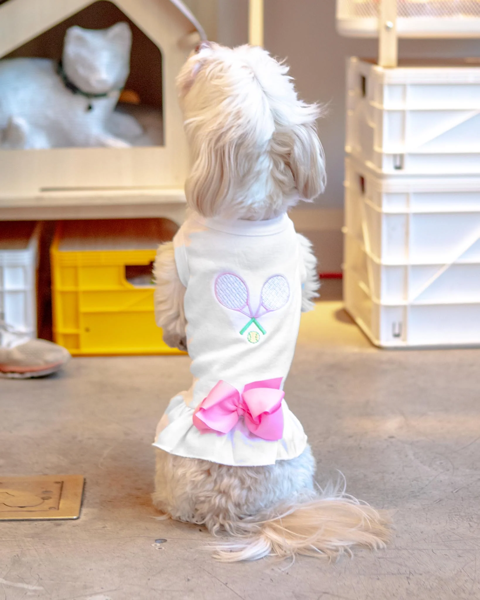 Tennis Match Dog Dress (CLEARANCE) - Image 2