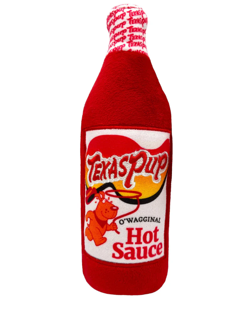 Texas Pup Hot Sauce Plush Dog Toy - Image 4