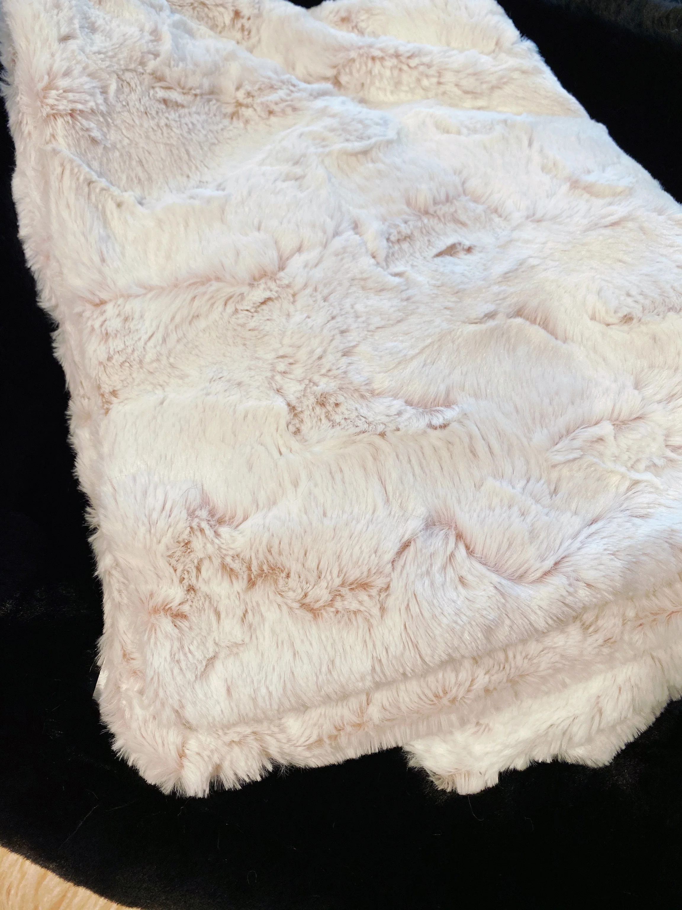 Frosted Rosewater Plush Dog Blanket - Image 3