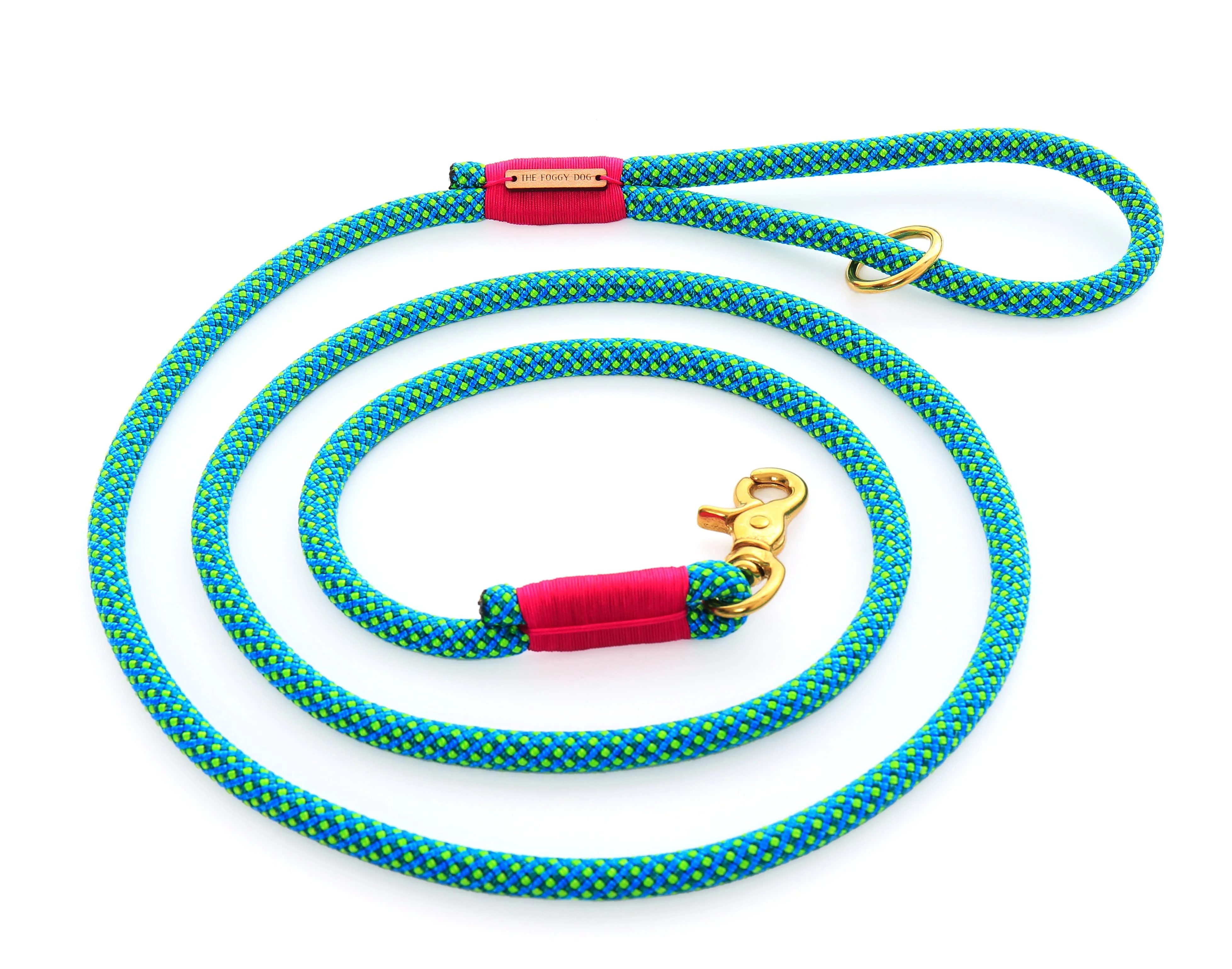 THE FOGGY DOG | Climbing Rope Leash in Jewel
