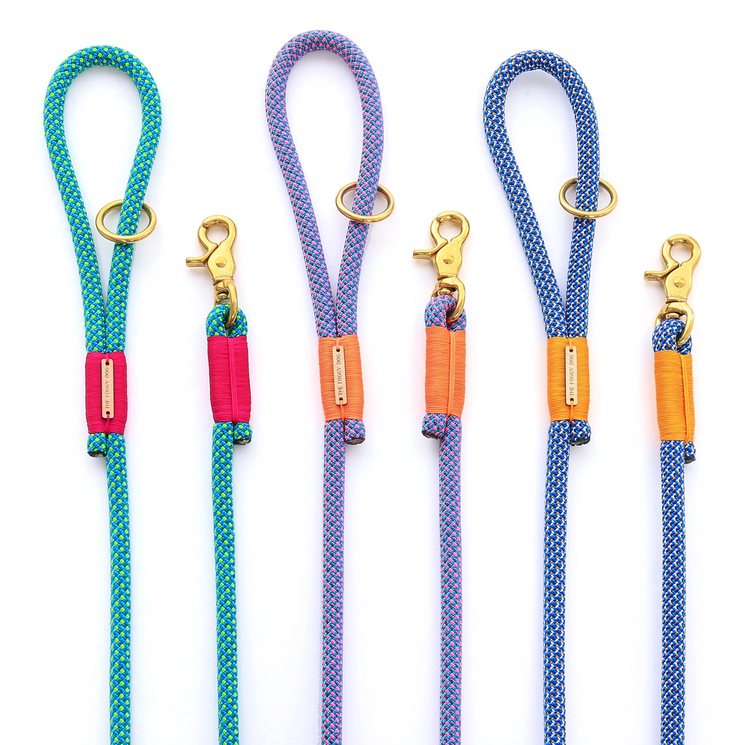 THE FOGGY DOG | Climbing Rope Leash in Jewel - Image 3