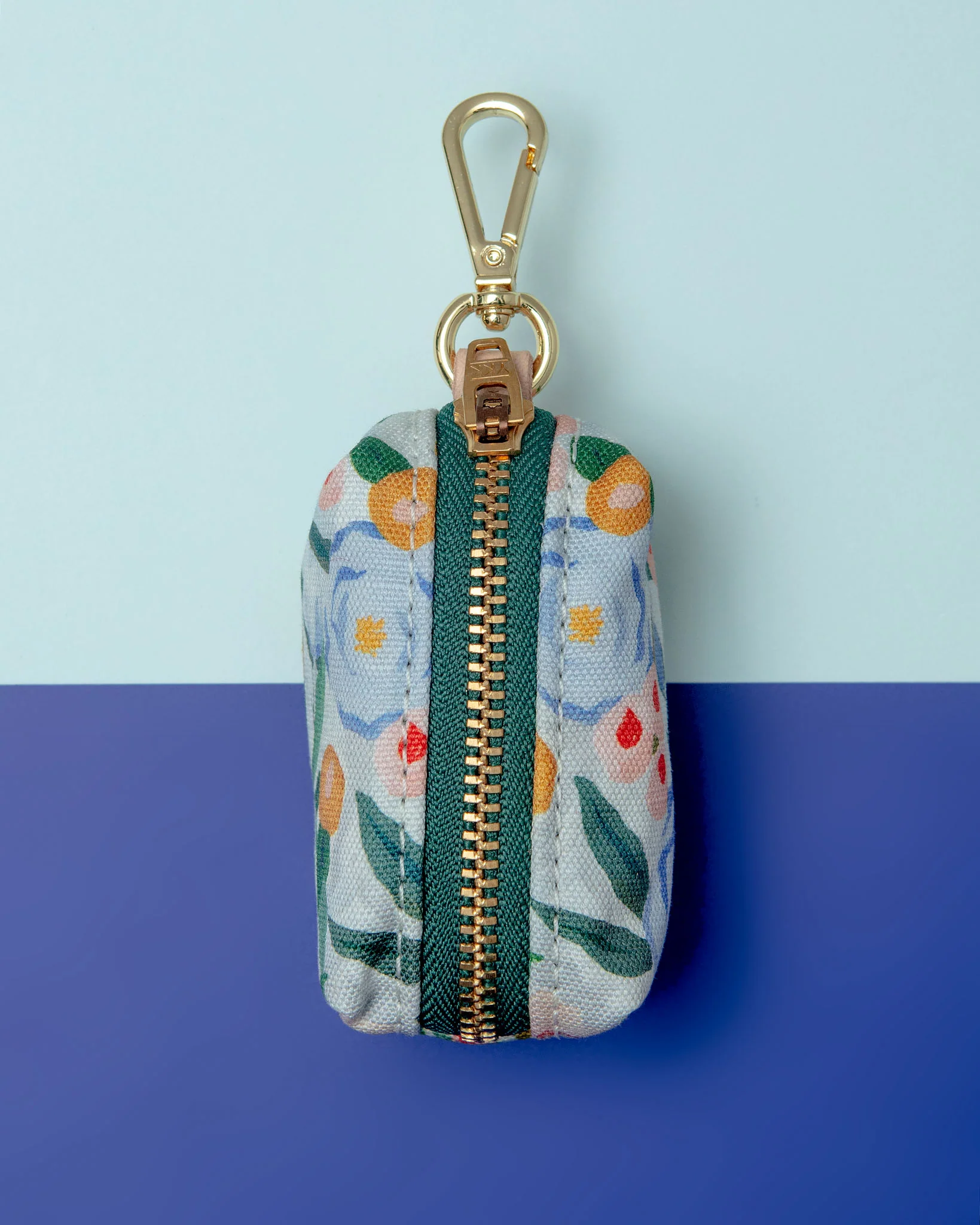 Gathered Print Floral Dog Leash Bag (Made in the USA) << FINAL SALE >>