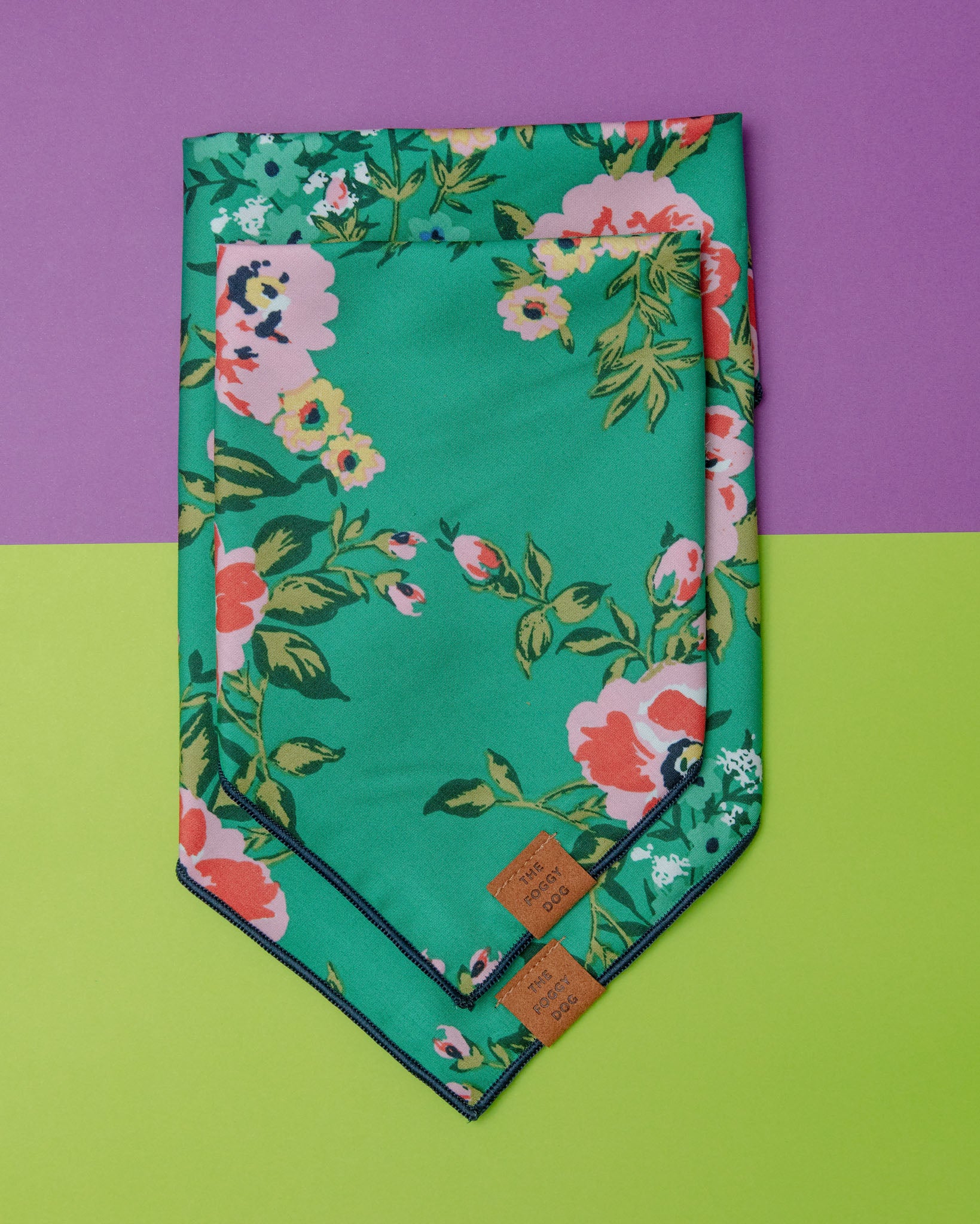 Georgia Floral Dog Bandana (Made in the USA) << FINAL SALE >> - Image 3