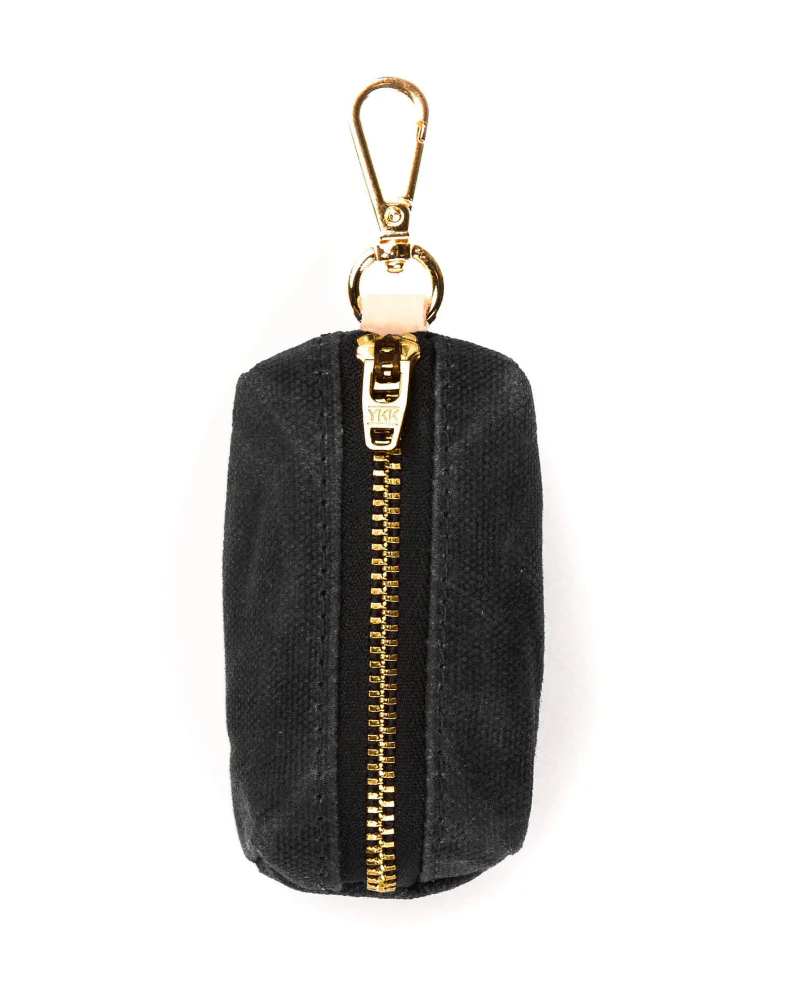 Onyx Waxed Canvas Waste Bag Dispenser (Made in the USA) - Image 4