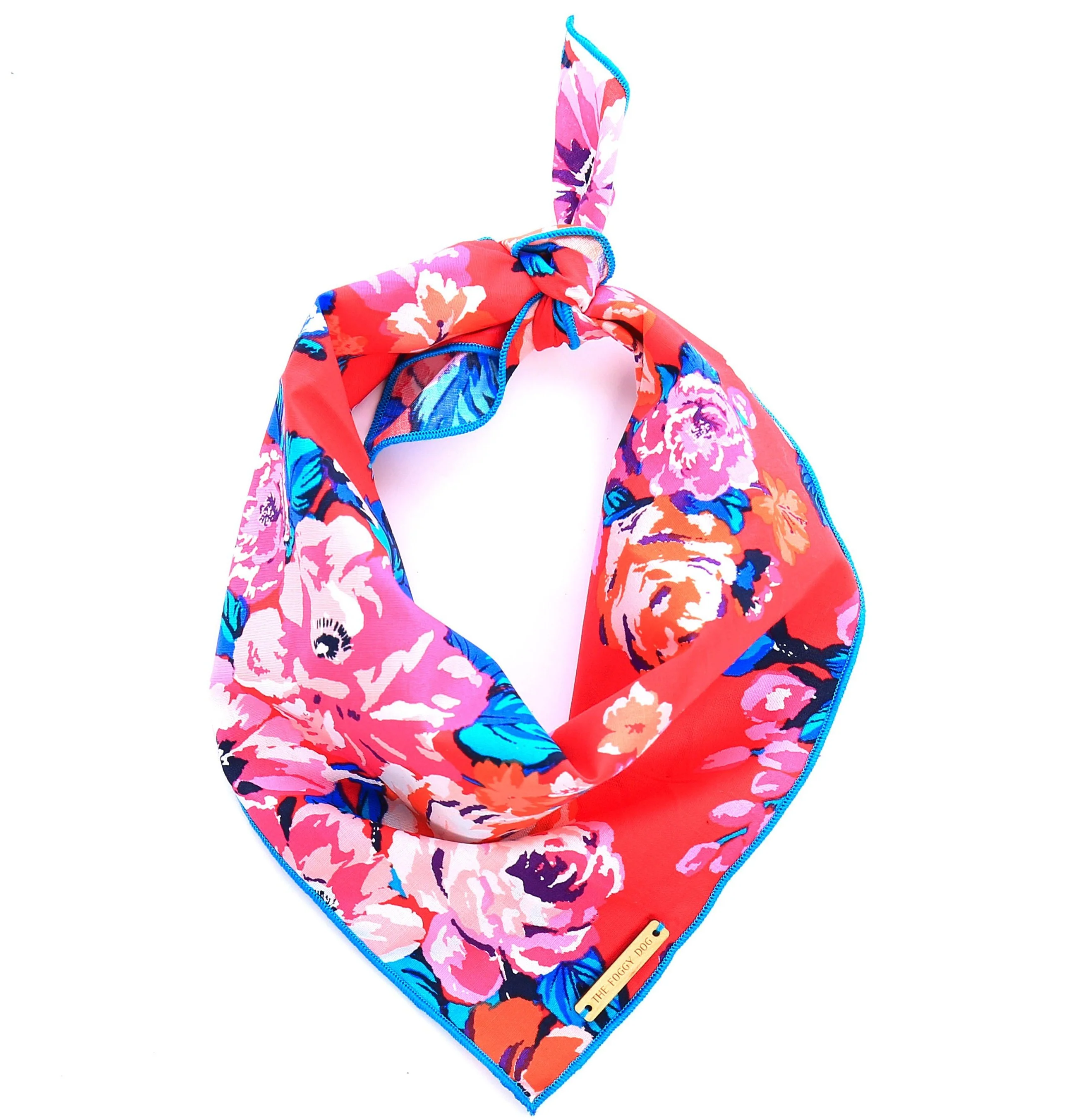 THE FOGGY DOG | Pink Posies Bandana