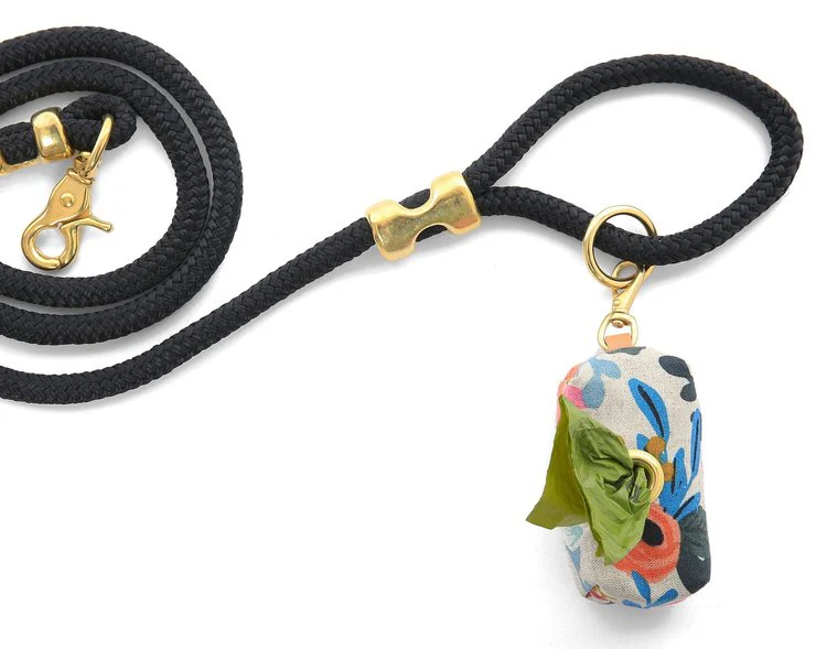 THE FOGGY DOG | Rifle Paper Co. Boho Birds Rosa Leash Bag - Image 3