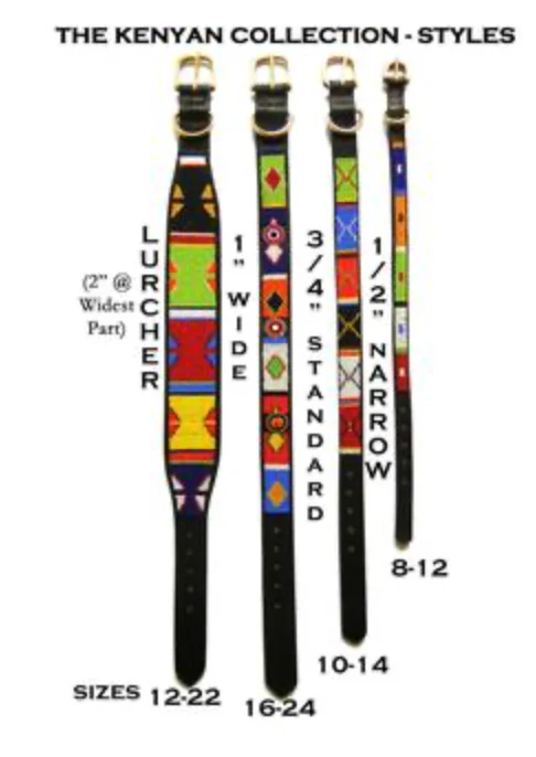 Leopard Print Beaded Dog Collar (CLEARANCE) - Image 5