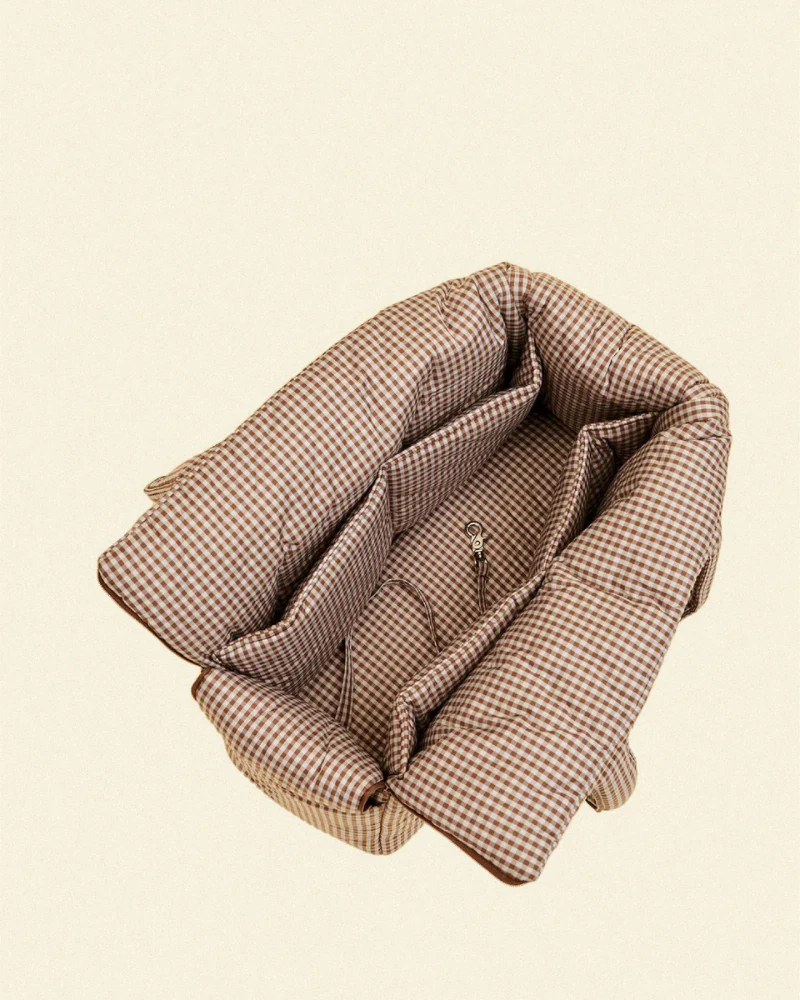 The Little Beast Dog Carrier in Coffee Cream - Image 5