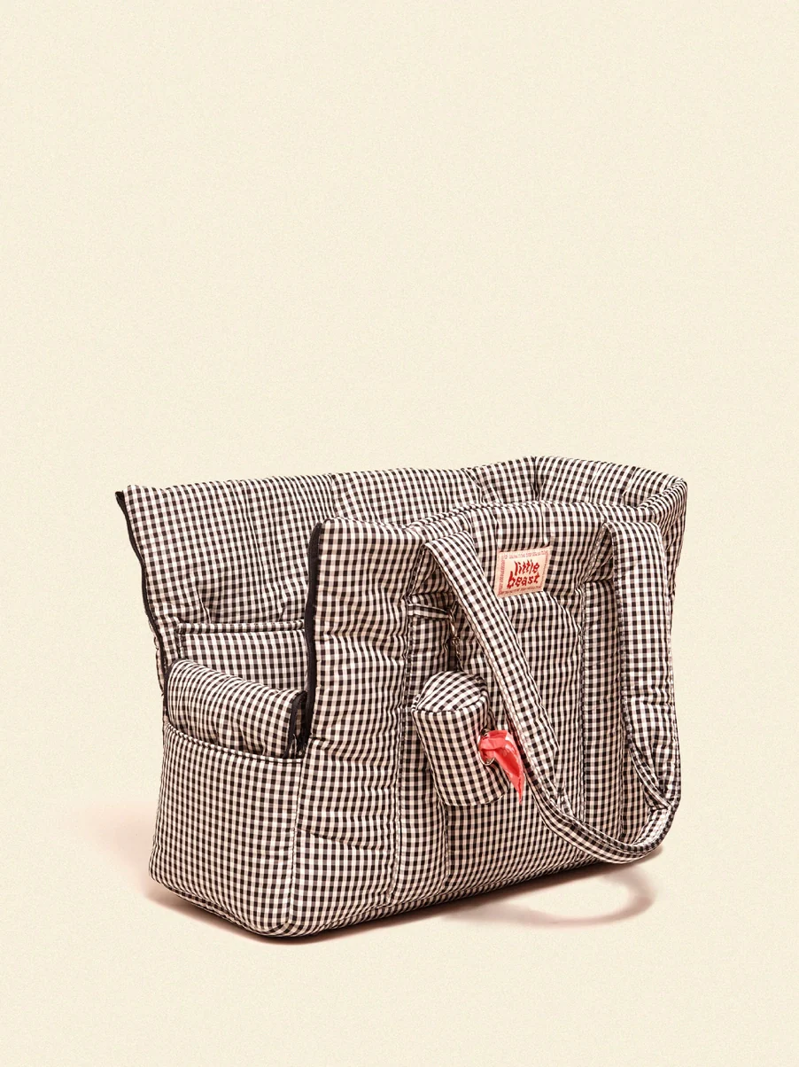 The Little Beast Dog Carrier in Noir - Image 5