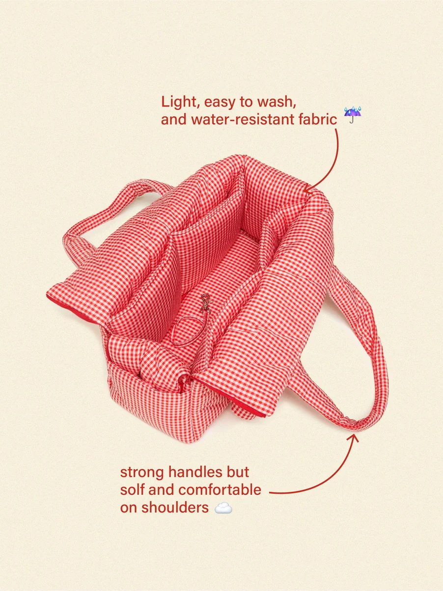 The Little Beast Dog Carrier in Strawberry - Image 4