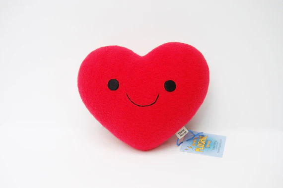 THESE THINGS | Happy Heart Plushie