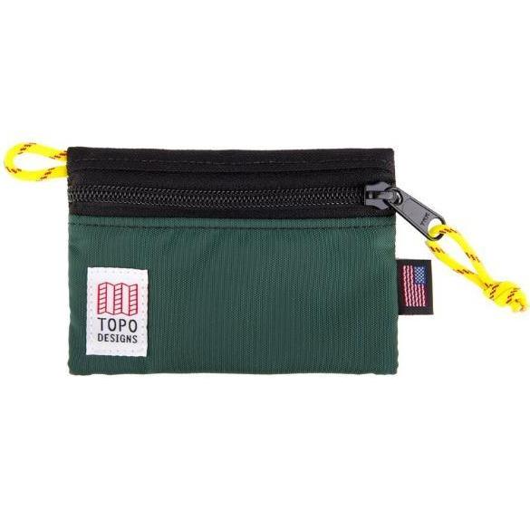 TOPO DESIGNS | Micro Accessory Bag in Black/Forest