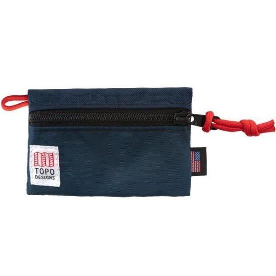 TOPO DESIGNS | Micro Accessory Bag in Navy/Red