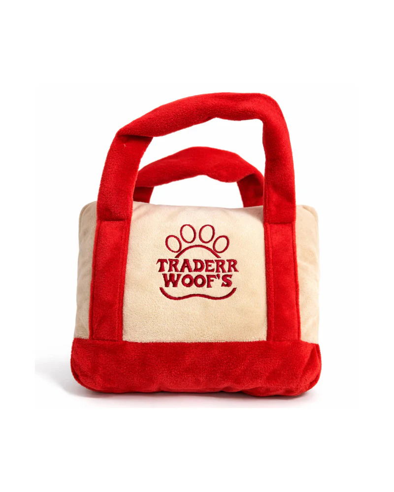 Traderr Woof’s Plush Squeaky Dog Toy - Image 2